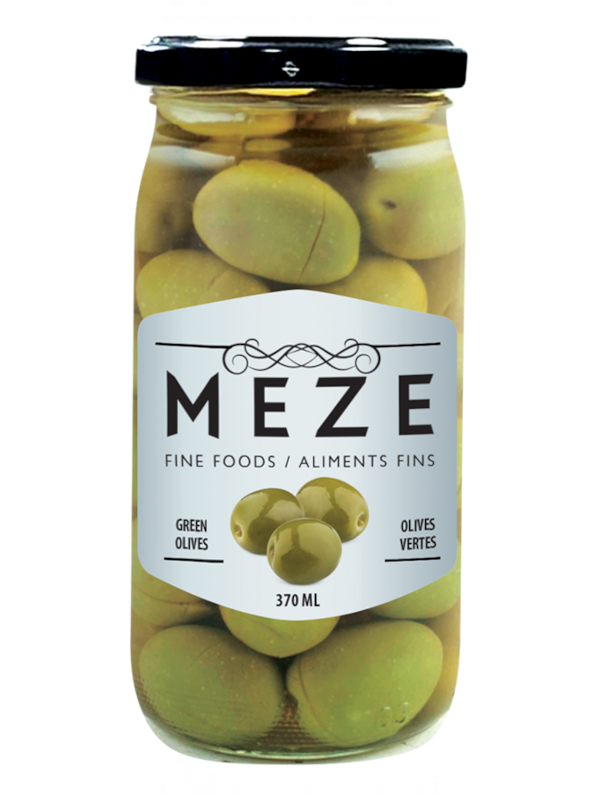 Meze Whole Green Olives - 370ml