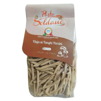 Pasta Soldano Fileja Porcini Mushroom - 500g