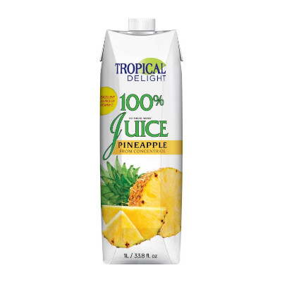 Tropical Delight 100% Pineapple Juice - 1 Litre