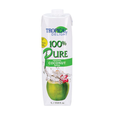 Tropical Delight 100% Coconut Water - 1 Litre